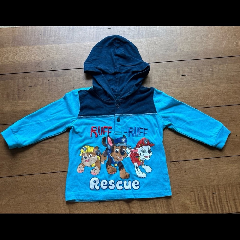 Paw Patrol Blue Kids Hoodie